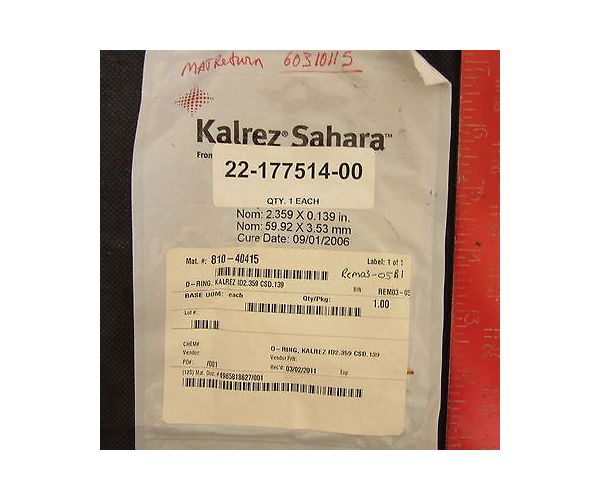 AS-568A K# 212 KALREZ O-RING | eBay