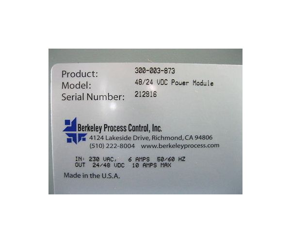 BERKELEY PROCESS 300-003-873 PSU QUANTUM X POWER