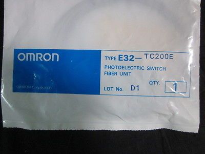 Omron E32-TC200E Photoelectric Switch Fiber Unit