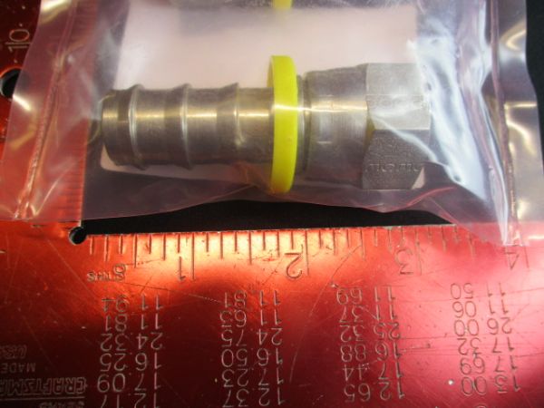Applied Materials (AMAT) 3300-02699 FITTING HOSE BARB 5/8HX7/8-14SAE 37 DEGREE