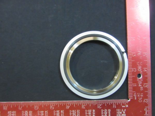 Applied Materials (AMAT) 3700-02030   SEAL CTR RING ASSEMBLY NW80 WITH VITON ORING SS   