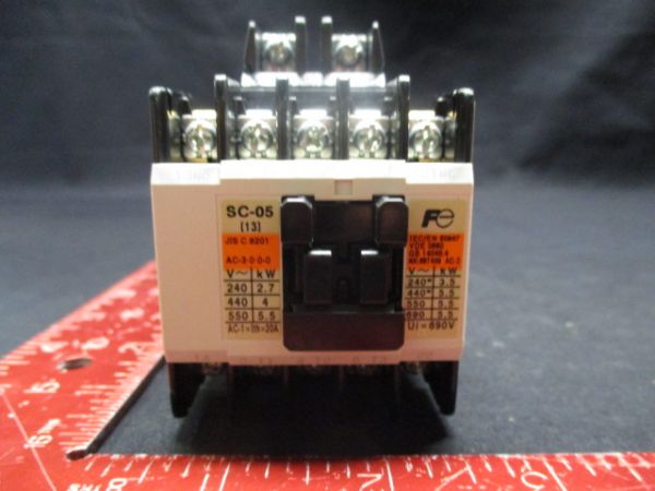 FUJI ELECTRIC 4NC0G0#11 SC-05 MAGNETIC CONTACTOR