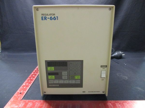 KOMATSU ELECTRONICS ER-661 REGULATOR AC280V 10A 50/60Hz