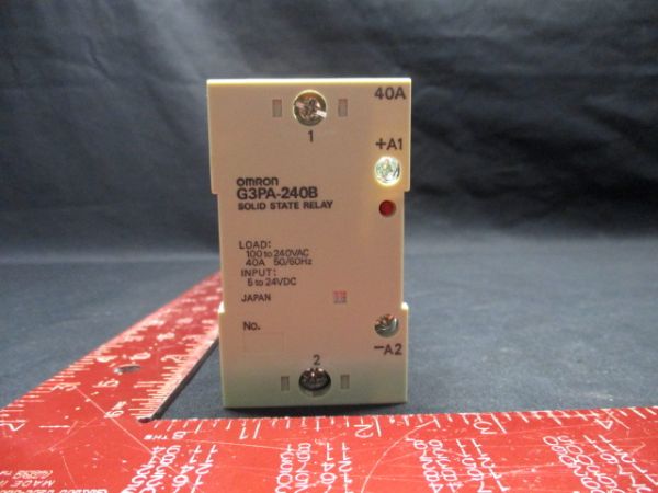 Omron G3PA-240B SOLID STATE RELAY 100 TO 240VAC 40A 50/60Hz