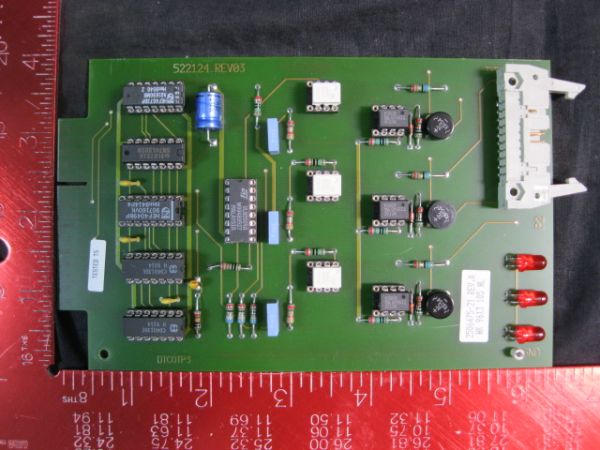 ASML 2506475-21 PWBA OUTOUT DTC BOARD TO SCR 3 CHANEL 