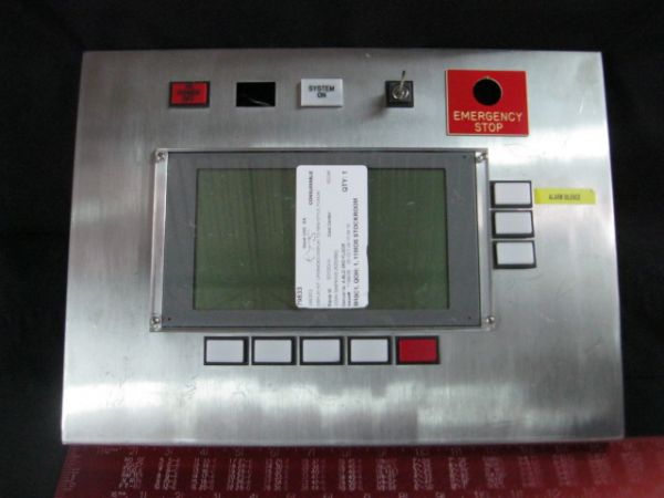 AXCELIS 286353 SYSTEM CONTROL  DISPLAY ASSY
