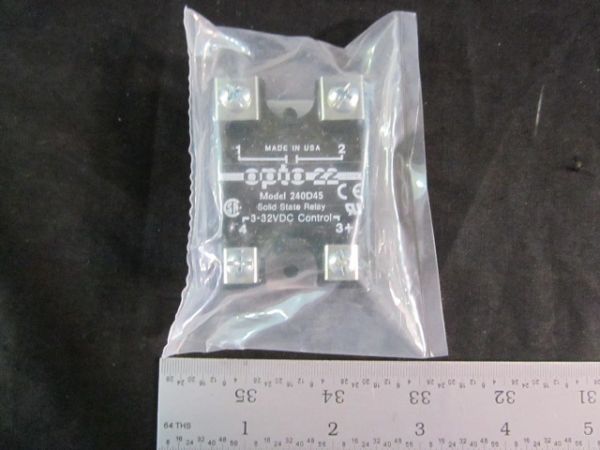 Opto22 73008 RELAY SOLID STATE 45A 240VAC 3-32V