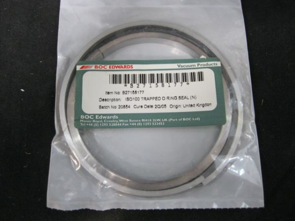 EDWARDS B27158177 ISO 100 TRAPPED CRING O RING SEAL