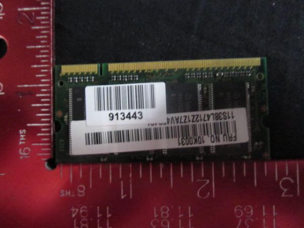 INFINEON HYS64D32020GDL-7-B 256 DDR 266 CL2 PC2100 LAPTOP RAM