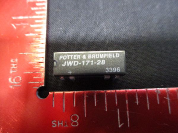 Potter & Brumfield JWD-171-28 Dry Reed Relay Dpst-No,24Vdc