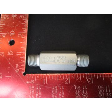 Applied Materials (AMAT) 0020-03551   PIPE, NEEDLE FEED THRU ANODIZED