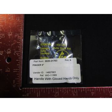 Applied Materials (AMAT) 0020-21753 New FINGER 6" SEMICONDUCTOR PART  
