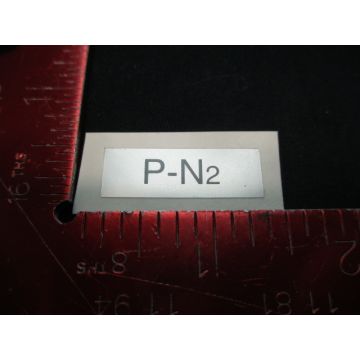 Applied Materials (AMAT) 0060-35233 LABEL P-N2