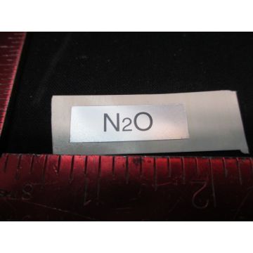 Applied Materials (AMAT) 0060-35249 LABEL N2O