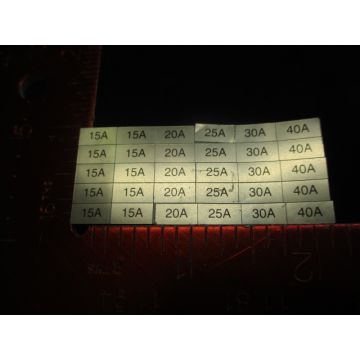 Applied Materials (AMAT) 0060-70034 LABEL SET, (PACK OF 25)
