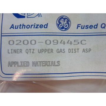 Applied Materials (AMAT) 0200-09445 LINER, QTZ,UPPER, GAS DIST, PRSP3