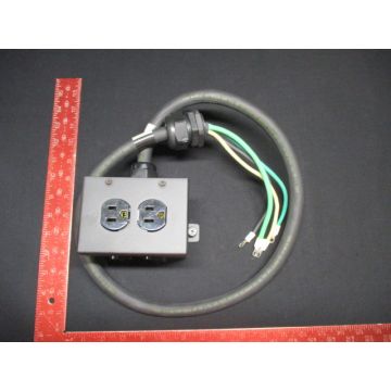 Applied Materials (AMAT) 0150-76351 CABLE, ASSEMBLY OUTLET BOX 120VAC CENTURA 