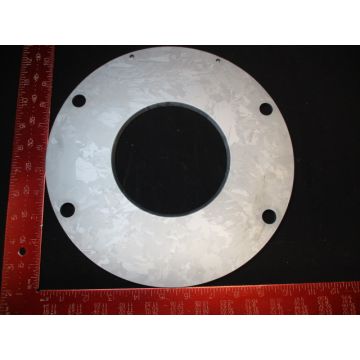 Applied Materials (AMAT) 0200-40063   COVER PLATE SI,125 SMBMF , .25 THK