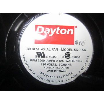 Dayton 5C115A Dayton 5C115A, 30 CFM Axial Fan