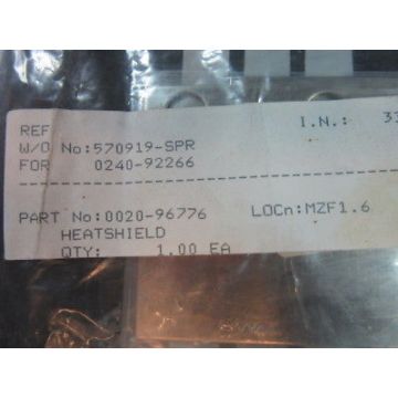 Applied Materials (AMAT) 0020-96776 Heat Shield