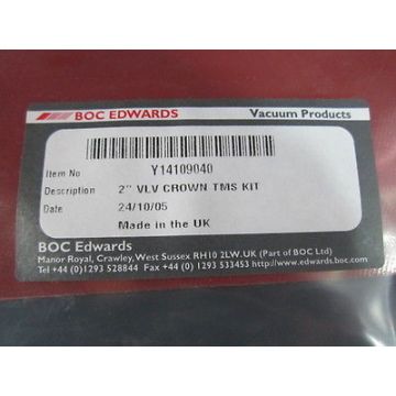 BOC EDWARDS Y14109040 2'' VLV CROWN TMS KIT