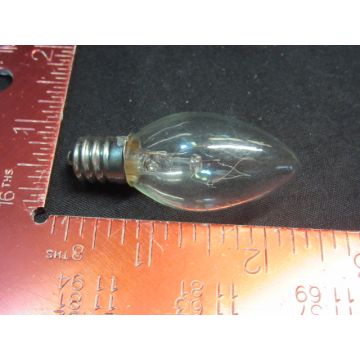   NEWARK ELECTRONICS 10C7 LAMP, CLEAR 10W 115-125V 10C7 1