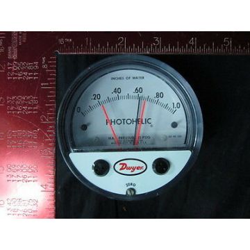 Dwyer 3001 Photohelic 0 - 1.0 Gauge *** for parts only ***