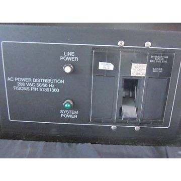 Fisons 51301300 Power Supply, AC Power Distribution, 208 VAC, 50/60Hz Kevex Semi