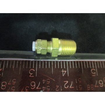 PARKER 268-P-04X04 FITTING, BRASS MALE CONNECTOR 268-P-04X0