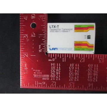 Lantronix LTX-T Twisted Pair Transceiver, IEE 802.3 10Base-T, 0.3A/10-16VDC