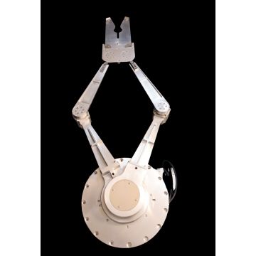 R Systems 301-00970-01 2 Axis Modular Vacuum Wafer Handling Robot FrogLeg/Scara