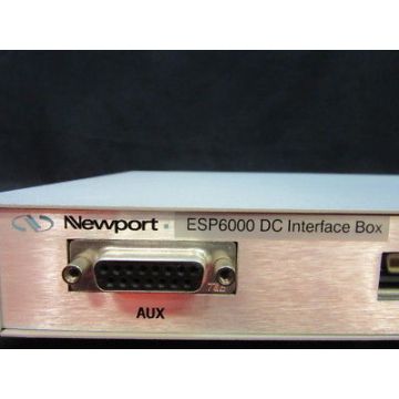 NEWPORT ESP6000 UNIDRIVE DC INTERFACE BOX 4 AXIS D-SUB 15-PIN, MISSING A FOOT.