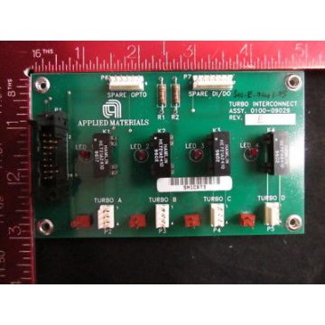 Applied Materials (AMAT) 0100-09029 PCB ASSY, TURBO INTERCONNECT