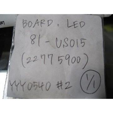 USHIO 2808-2181 PCB, LED; USHIO PB-0599, 890201