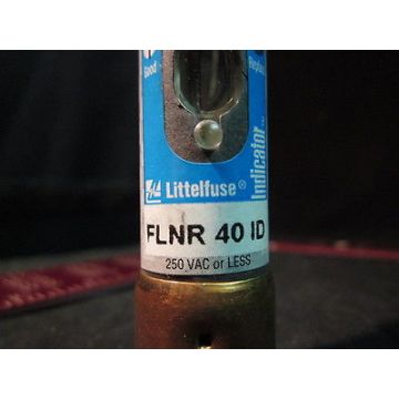 LITTELFUSE L1J17F FLNR 40 ID, FN98-97, POWR-GARD CLASS RK5 TIME DELAY CURRENT LI
