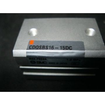SMC CDQSBS16-15DC CYLINDER, 16X15MM DBL ACTING