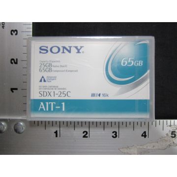 SONY 6000672 SONY 25GBNATIVE65GB COMPRESSED SDX-25D AIT TAPE CARTRIDGE