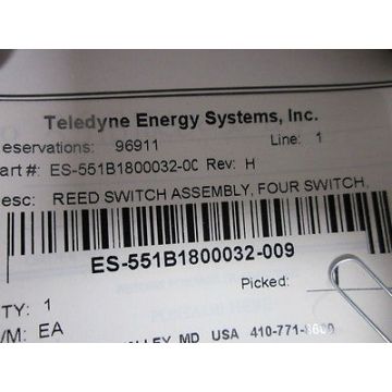 TELEDYNE ES-551B1800032-0C