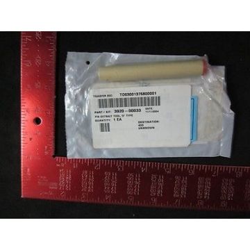 Applied Materials (AMAT) 3920-00033 PIN Extract TOOL,'D' Type