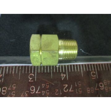 Parker 6NA6-B FITTING, 3/8IN. BRASS NPT TO PT MALE 6NA
