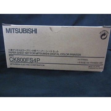 MITSUBISHI CK800FS4P PAPER SHEET SETFOR MITSUBISHI DIGITAL COLOR PRINTER,150-004