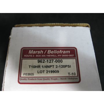 MARSH-BELLOFRAM 962-127-000 SVG 209-187 T10HR 1-4NPT 2-120PSI