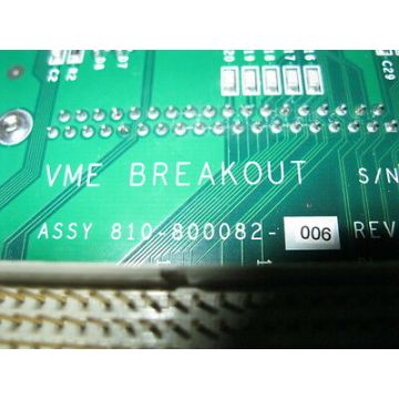 Lam Research (LAM) 810-800082-006 ASSY, PCB, VME, BREAKOUT BD RE