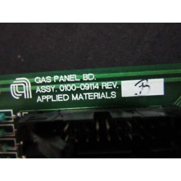Applied Materials (AMAT) 0100-09114 Gas Panel Board