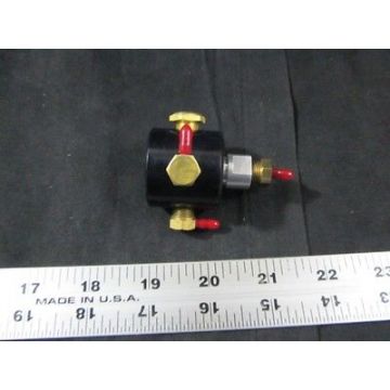 Applied Materials (AMAT) 3870-02433 VALVE LOCKOUT ASSY 3WAY BARB STRAIGHT/ELBOW/