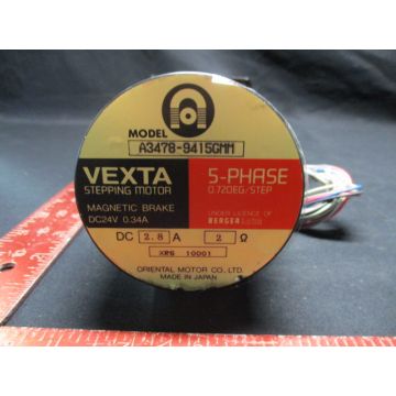ORIENTAL MOTOR CO A3478-9415GMM VEXTA STEPPING MOTOR 5-PHASE
