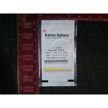 KALREZ SAHARA JIS-G040 O-RING Kalrez; 1.551"(39.40mm) x 0.122"(3.10mm)