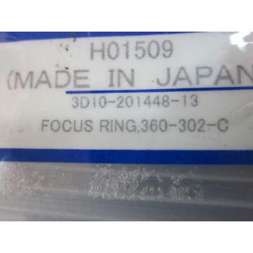 Tokyo Electron (TEL) 3D10-201448-13 Focus Ring, 360-302-C