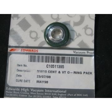 EDWARDS C10511395 NW10 CENT VT O-RING PACK