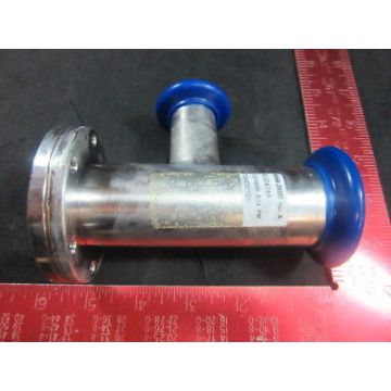Applied Materials (AMAT) 0040-20327 Vacuum Reducing TEE KF40/NW40 Flange x 2.75